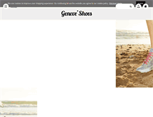Tablet Screenshot of geneveshoes.com